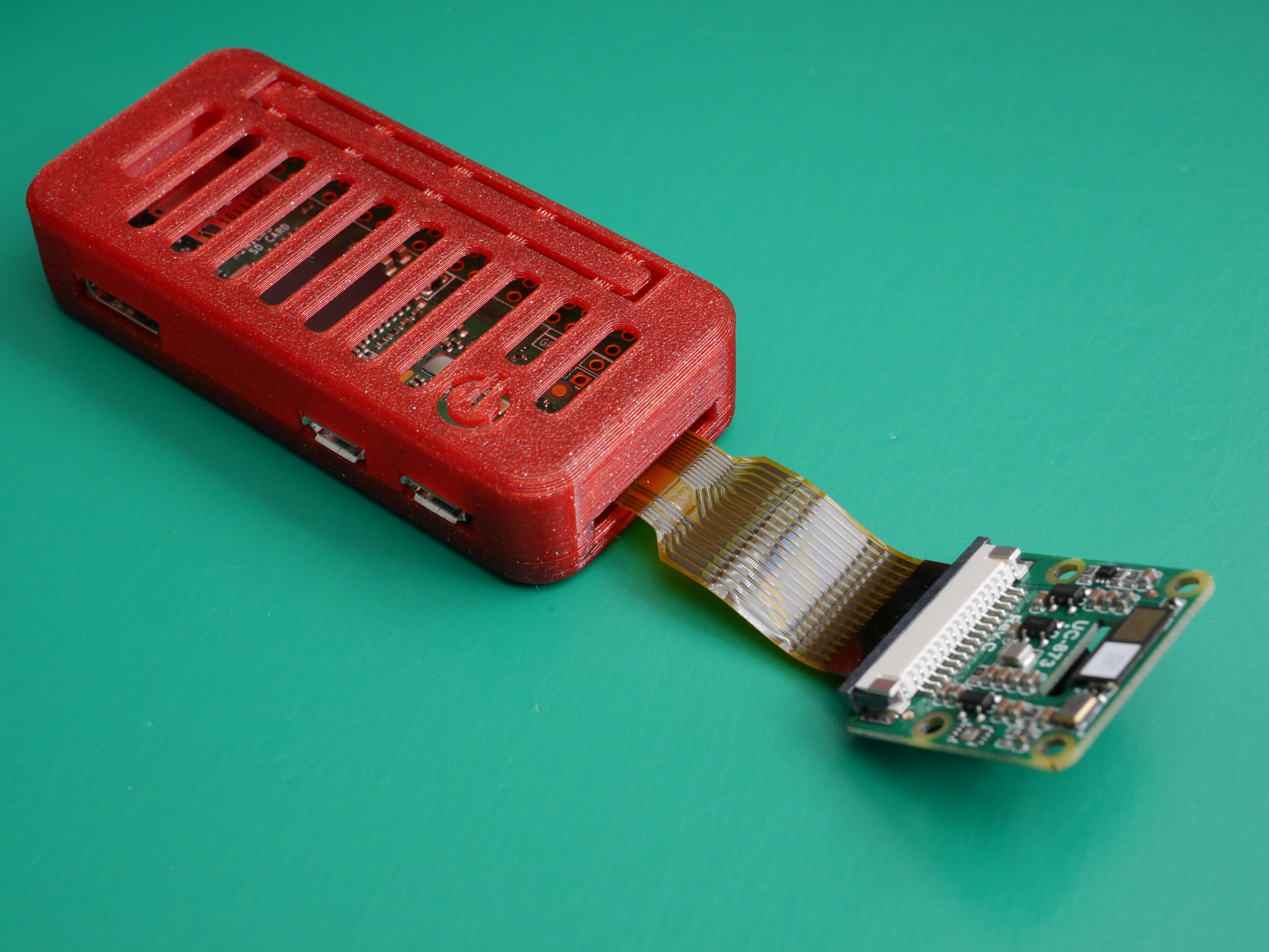 Miniatura 4 do modelo 3D Raspberry Pi Zero Case
