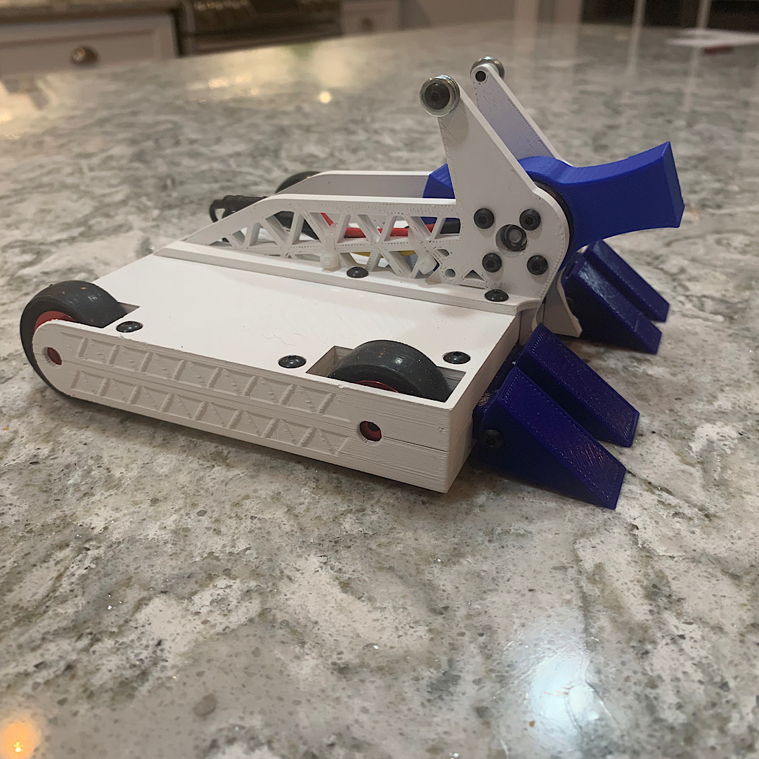 Bite Force Tribute 3D Printed 1lb. Combat Robot