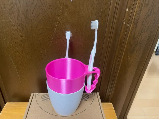 Stackable Toothbrush Holder Cup