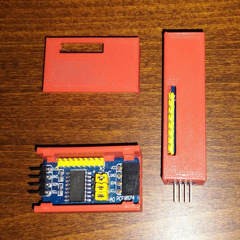 fischertechnik PCF8574 I2C housing