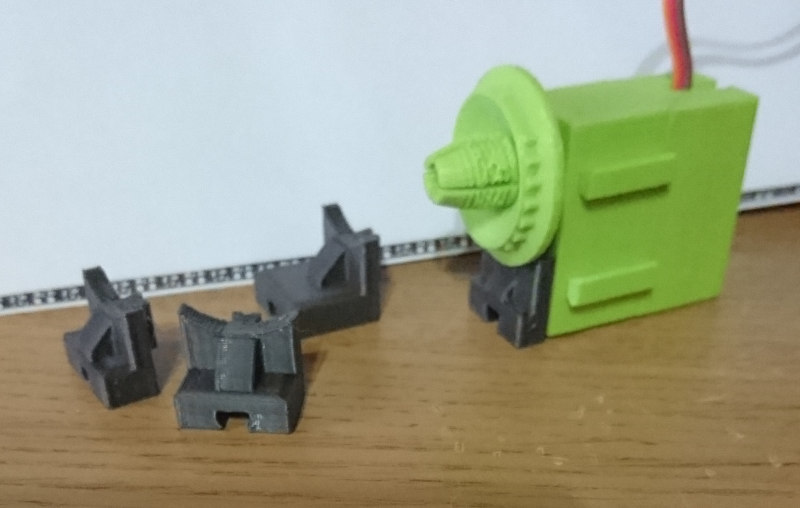 Adapt-o-Stein für fischertechnik Servos