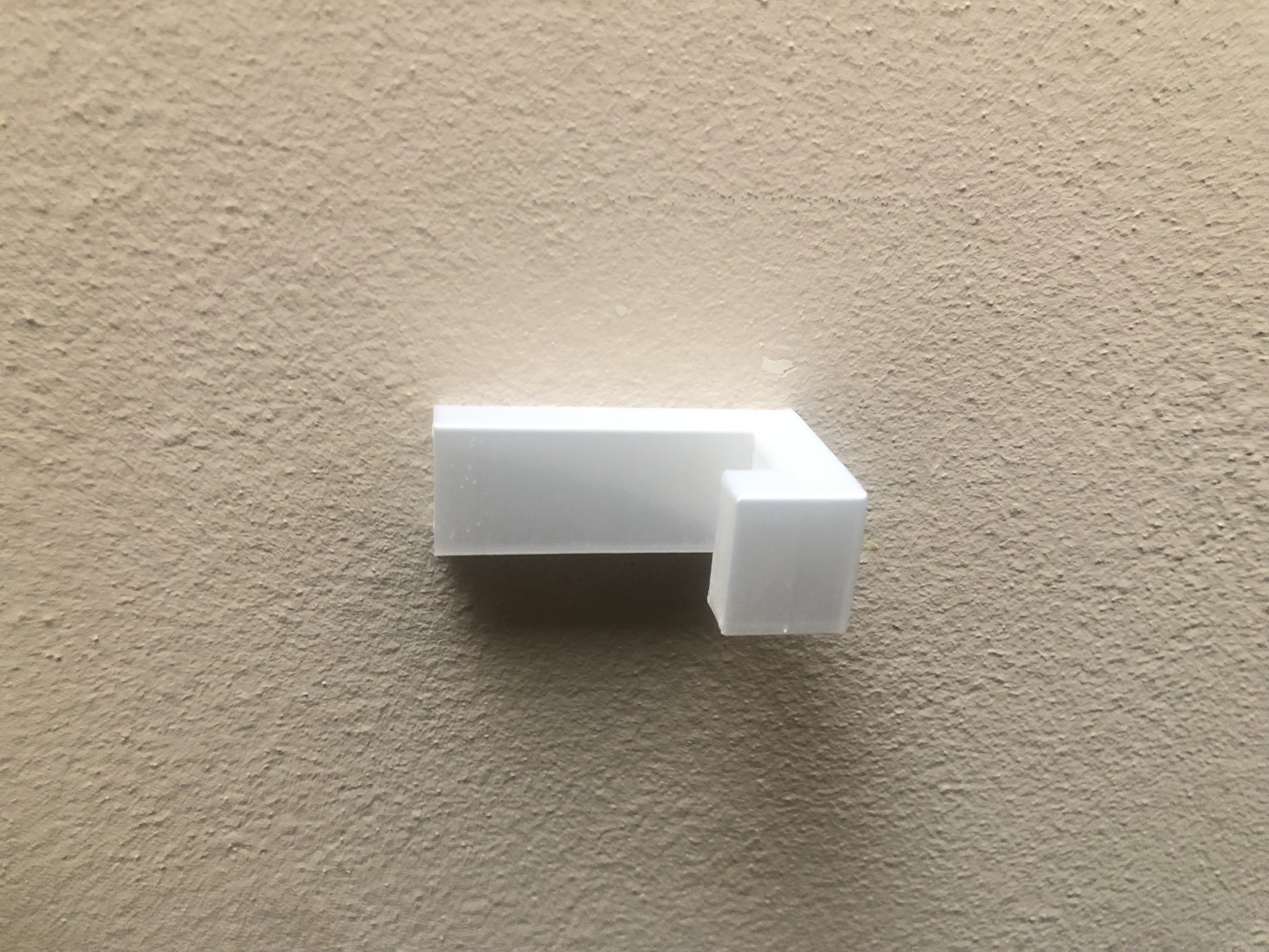 Modern Rectangular Coat Hanger one hole