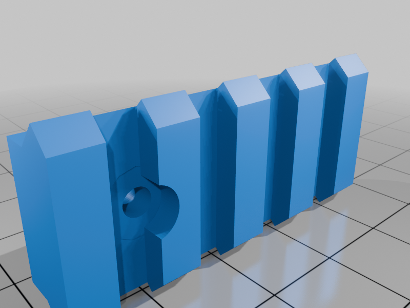 Corrected Pic Rail for AR Buffer Adapter 4250320
