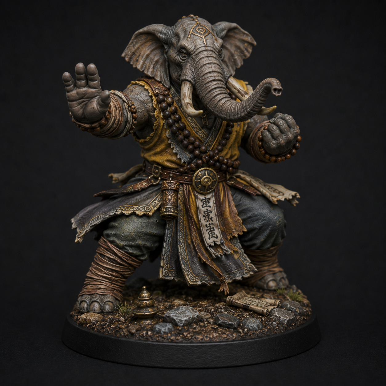 Loxodon Monk (DnD)