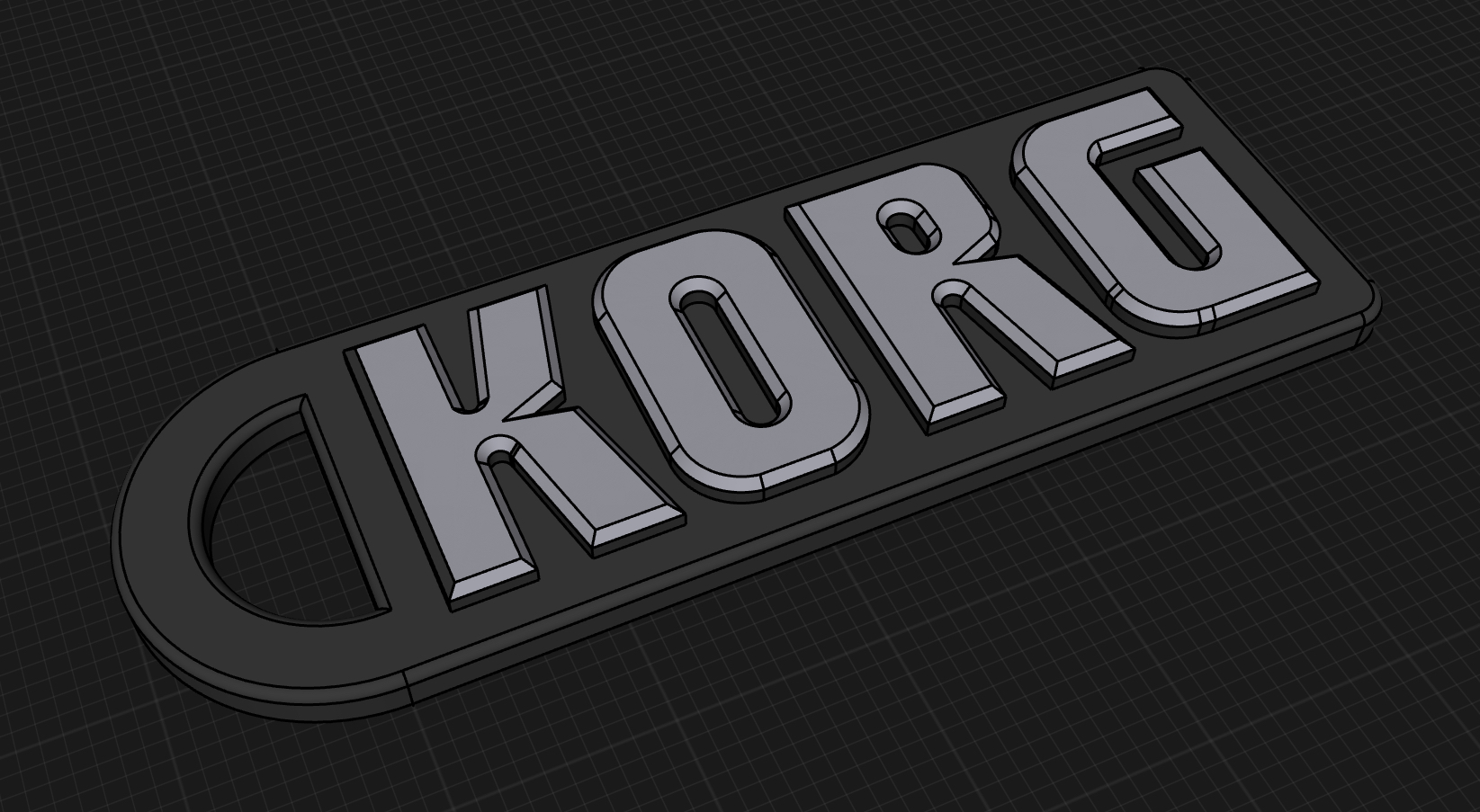 Korg keychain