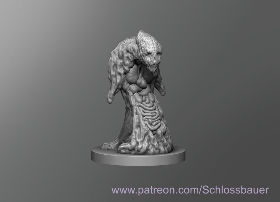 Miniatura 1 do modelo 3D Abolethic Skum