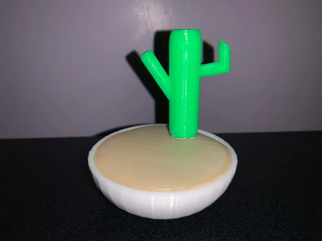 Minimalist Fake Cactus