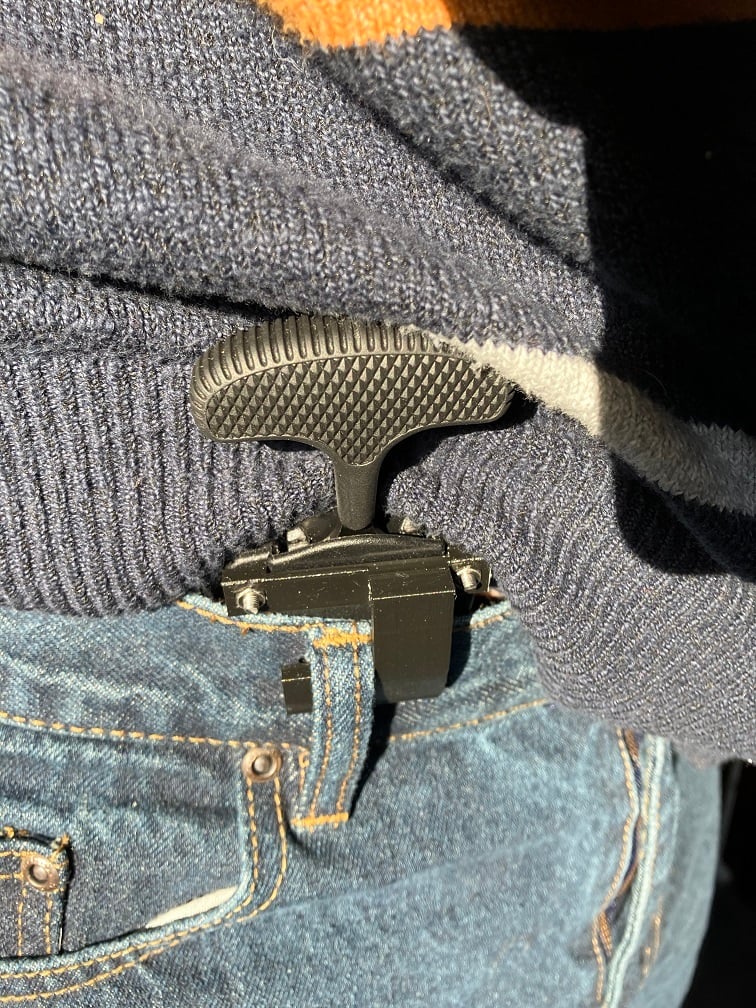 Miniatura 4 do modelo 3D Push Dagger Belt Clip 