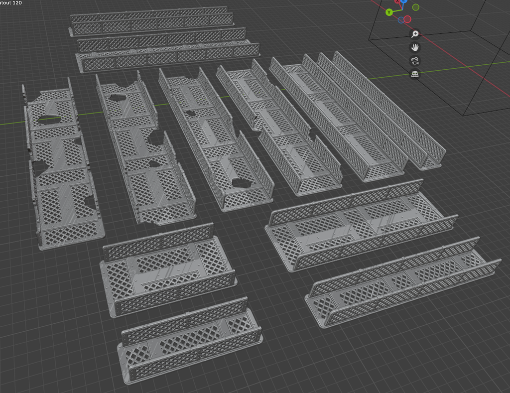 Necromunda Expanded Metal Walkways/Bridges