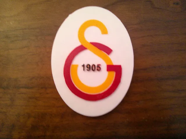 Galatasaray S.K. Logo Coaster or Plaque