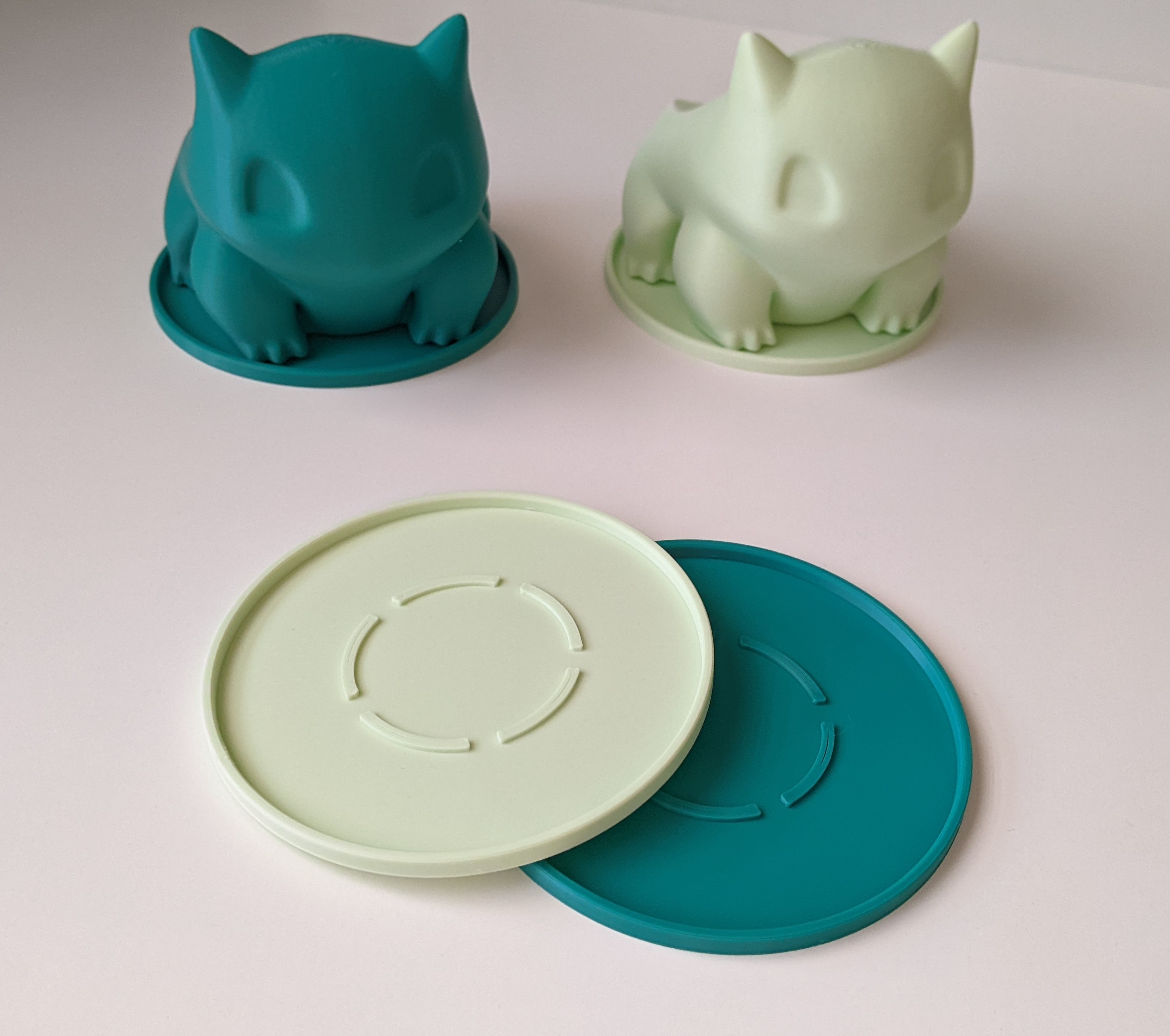Lightweight drip tray for the Pokémon Bulbasaur Planter