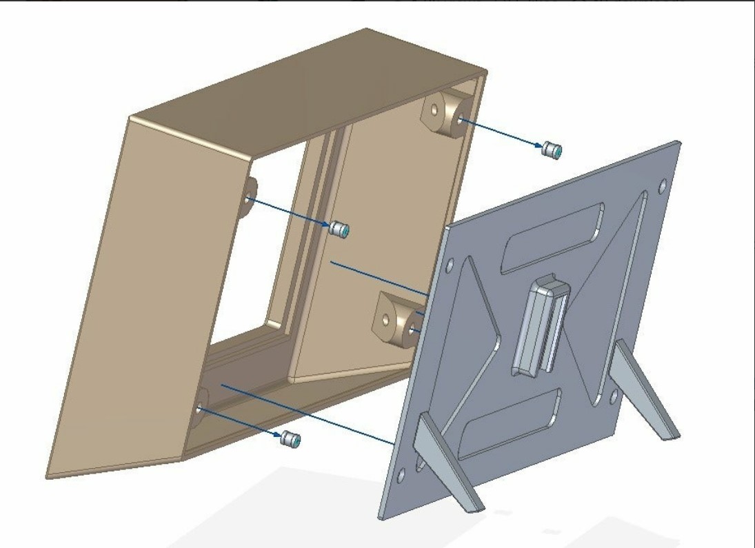 Miniatura 3 do modelo 3D Lithophane frame