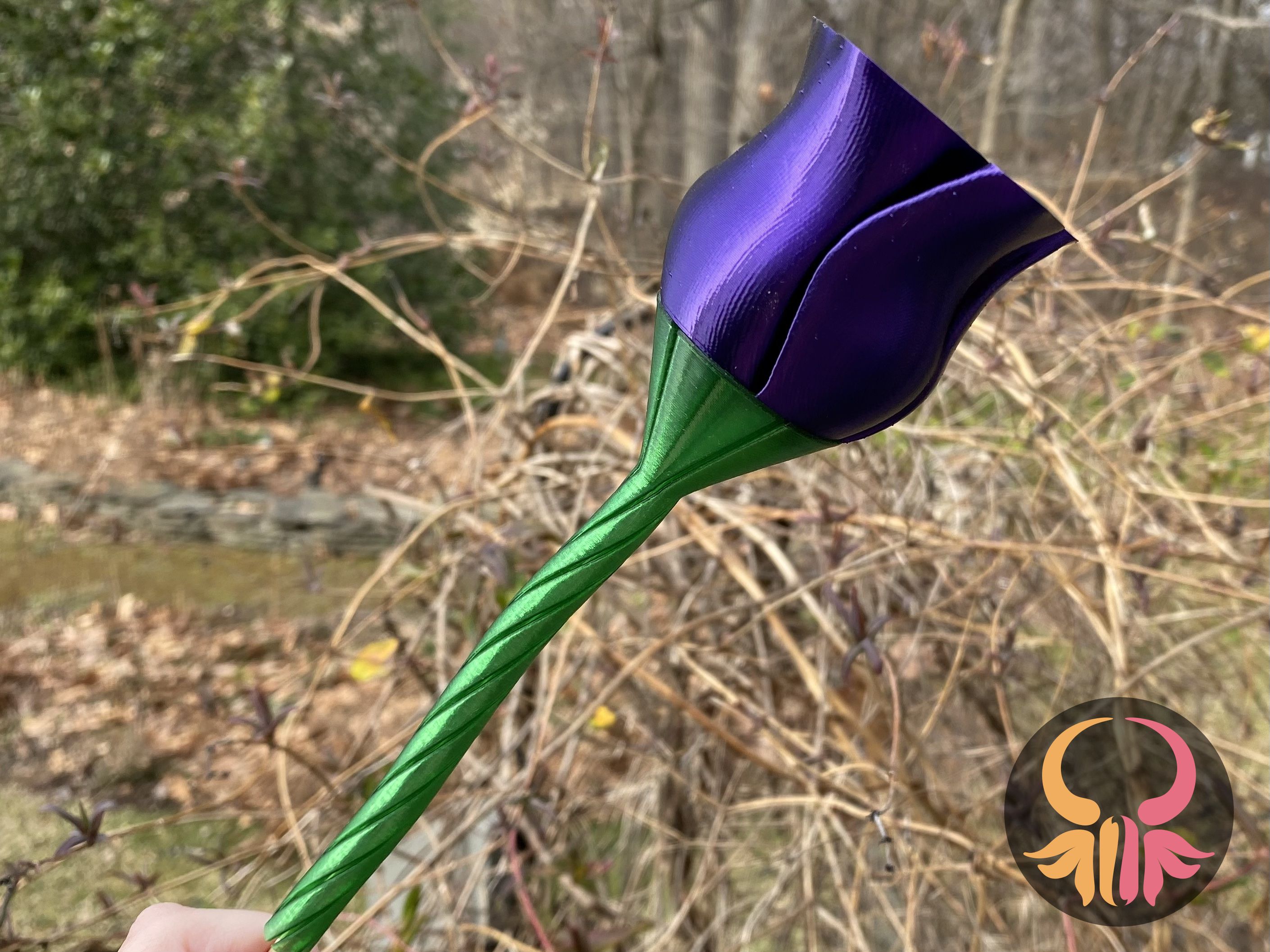 A Stem in Vase Mode 3D model thumbnail