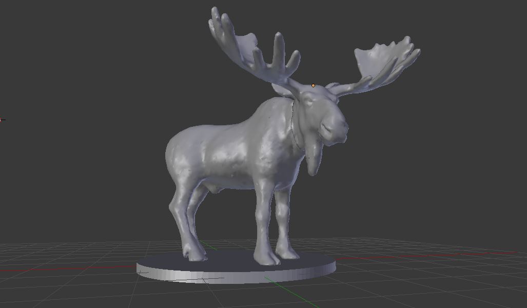 Moose Miniature by MZ4250 | Download free STL model | Printables.com