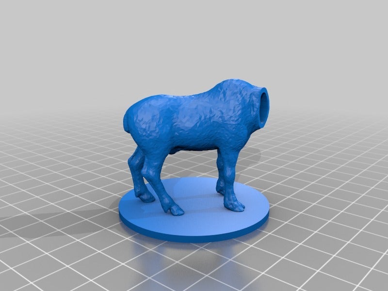 Miniatura 2 do modelo 3D Moose Miniature