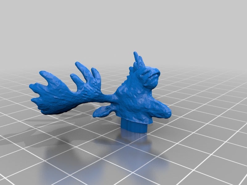 Miniatura 3 do modelo 3D Moose Miniature