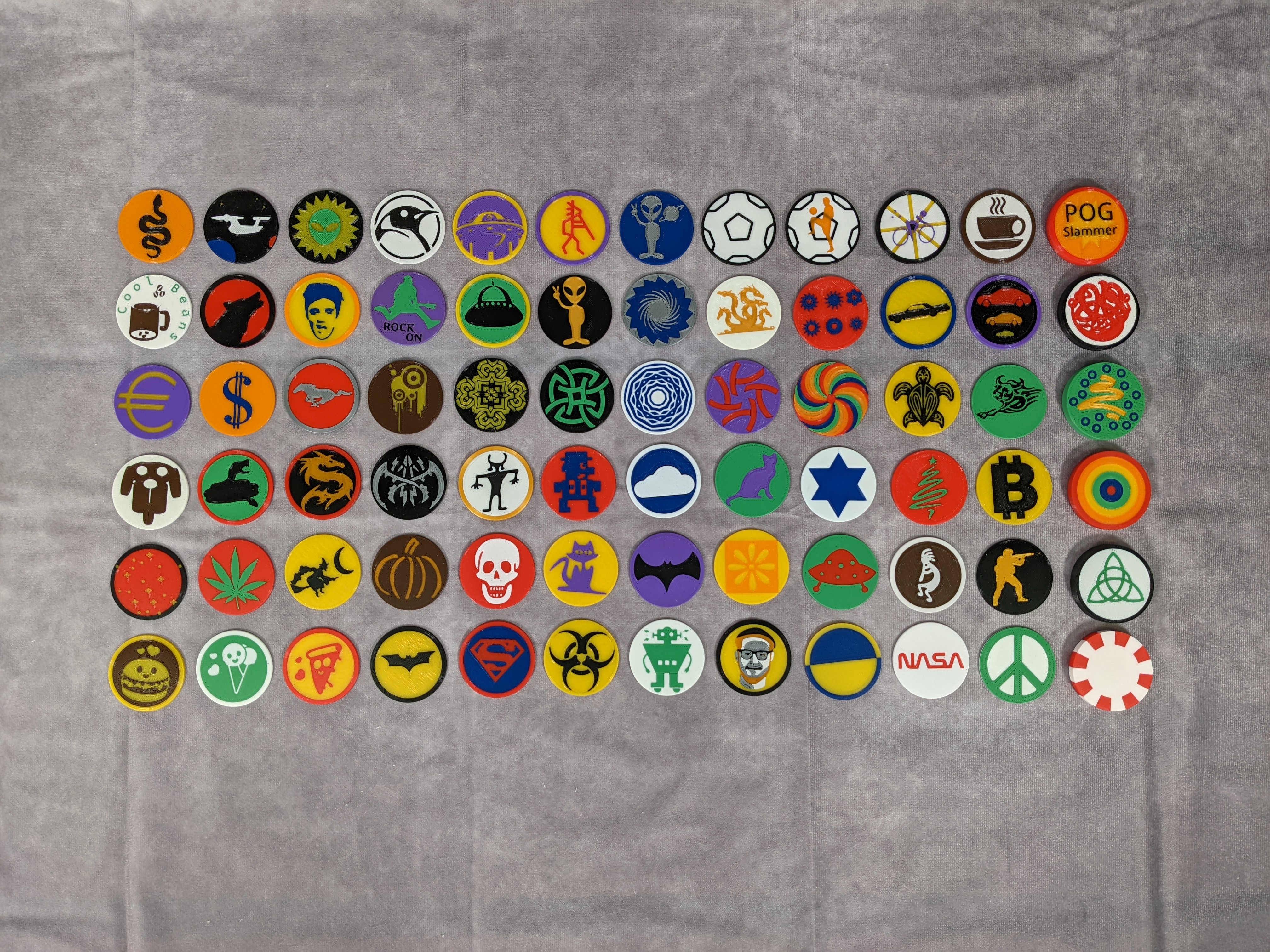 POGs and Slammers - Set 1 of 7  (MMU)