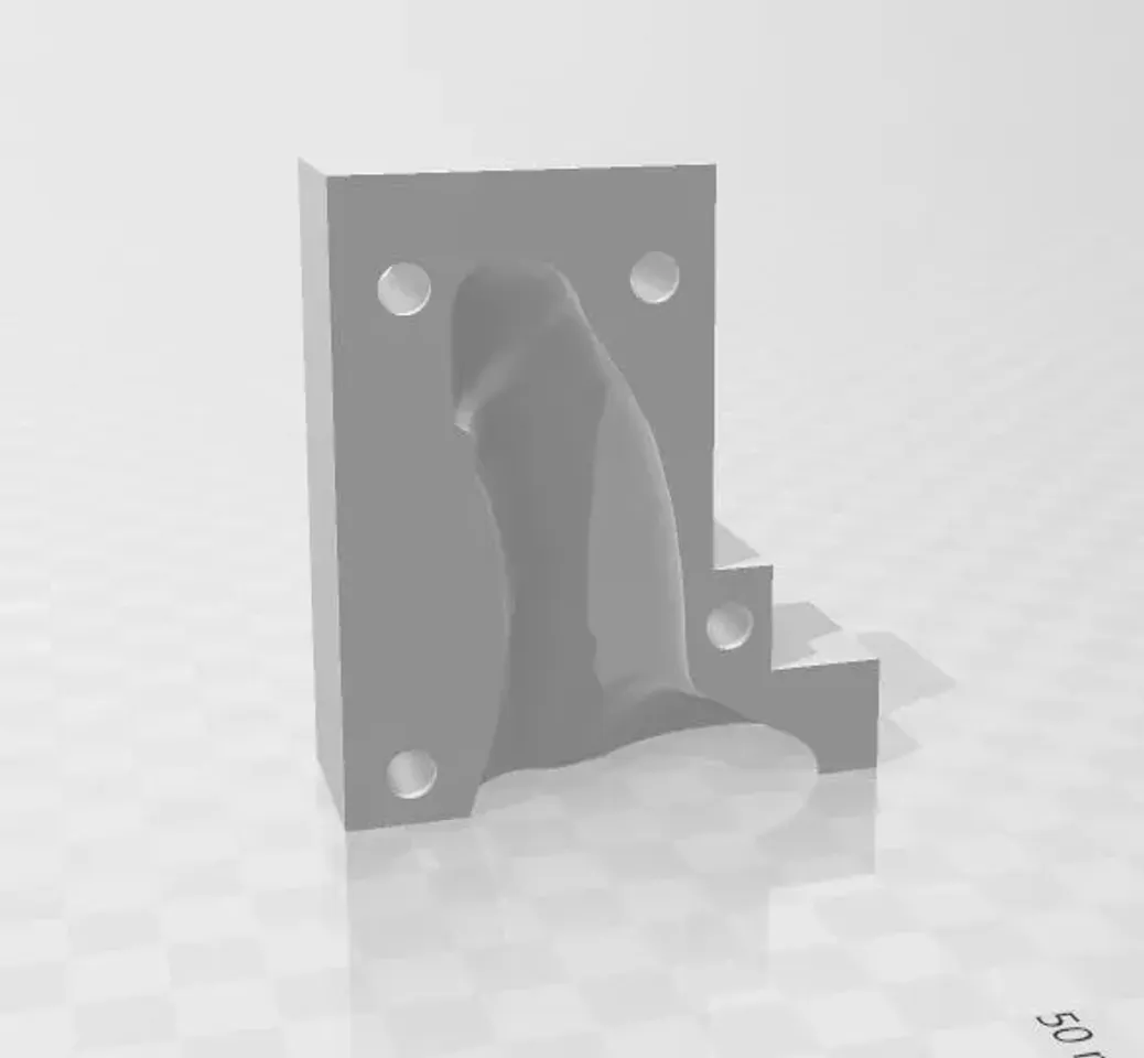 STL file penis mold cast 🍆・3D print design to download・Cults