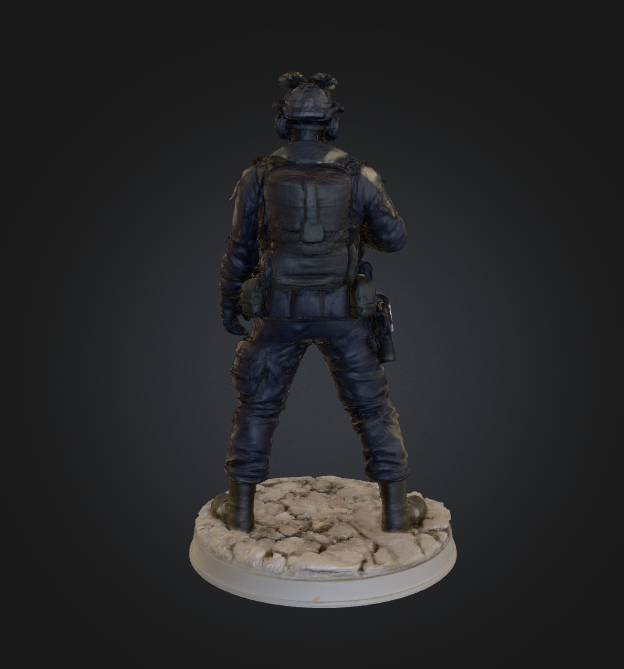 Miniatura 2 do modelo 3D Ghost (CoD)