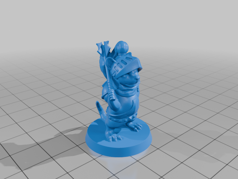 Mouseling knight FDM supportless — thumbnail 3