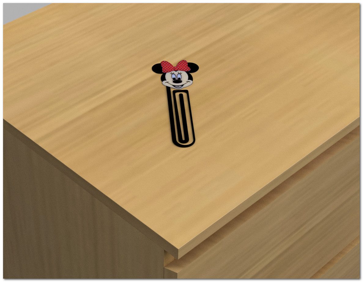 Minnie Mouse bookmark