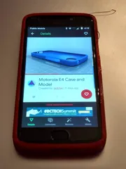 Motorola E4 Case and Model 