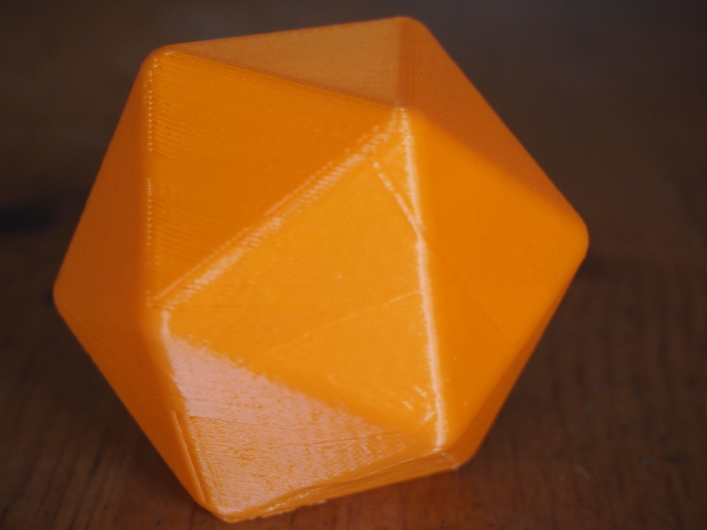 OpenSCAD Customizable Rounded Icosahedron