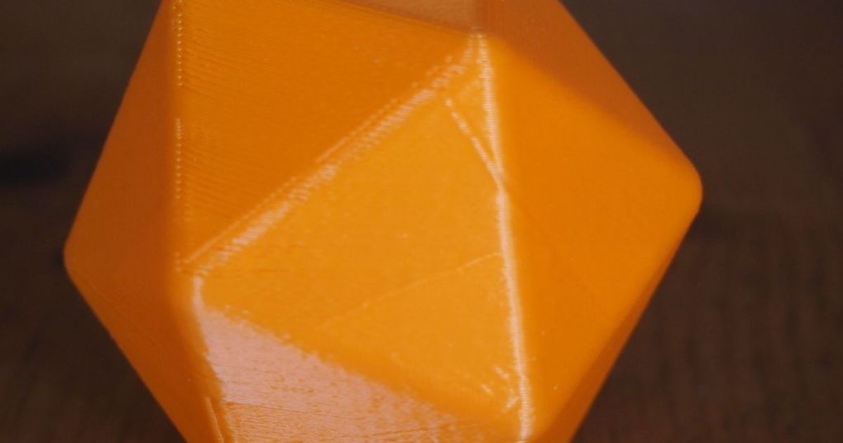 OpenSCAD Customizable Rounded Icosahedron by anv3d | Download free STL ...