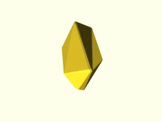 Customizable Rock in OpenSCAD