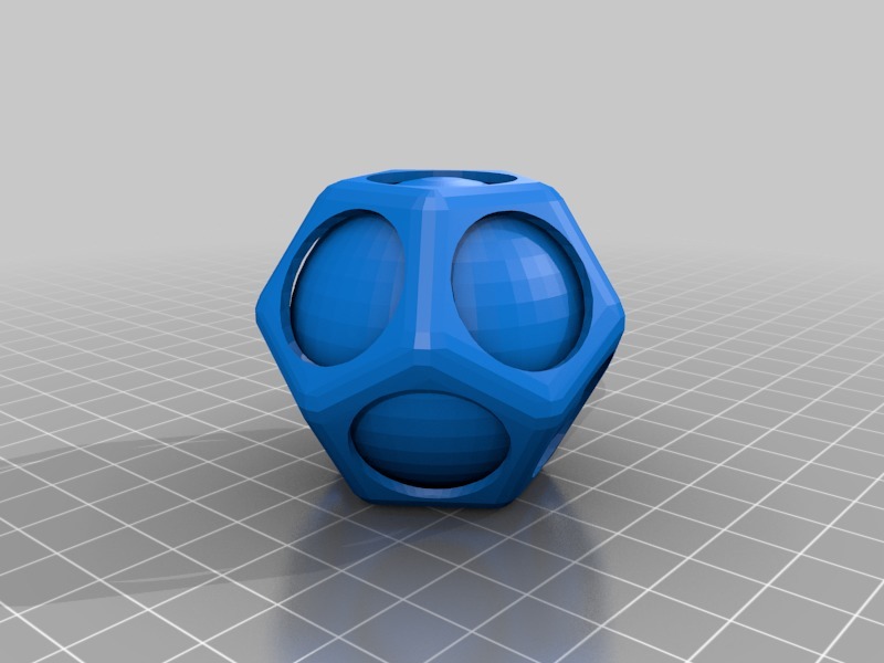 Sphere Trapped In Dodecahedron Por Anv3d Descargar Modelo STL sphere-trapped-in-dodecahedron-por-anv3d-descargar-modelo-stl