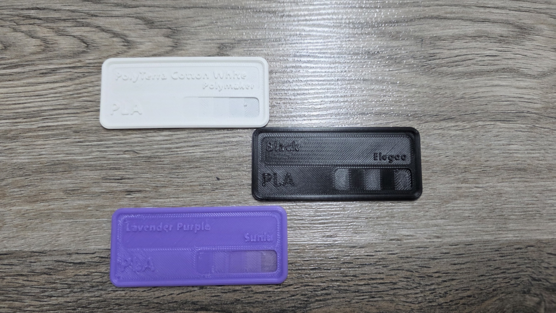 Filament Sample Presets - 29 Filaments