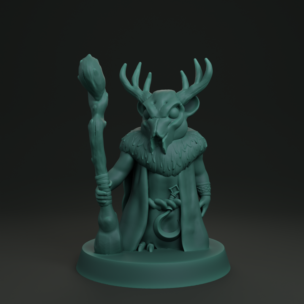Mouseling druid FDM supportless