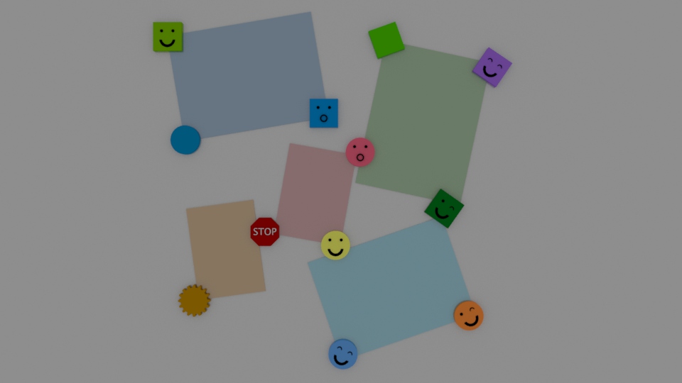 Magnets for pictures
