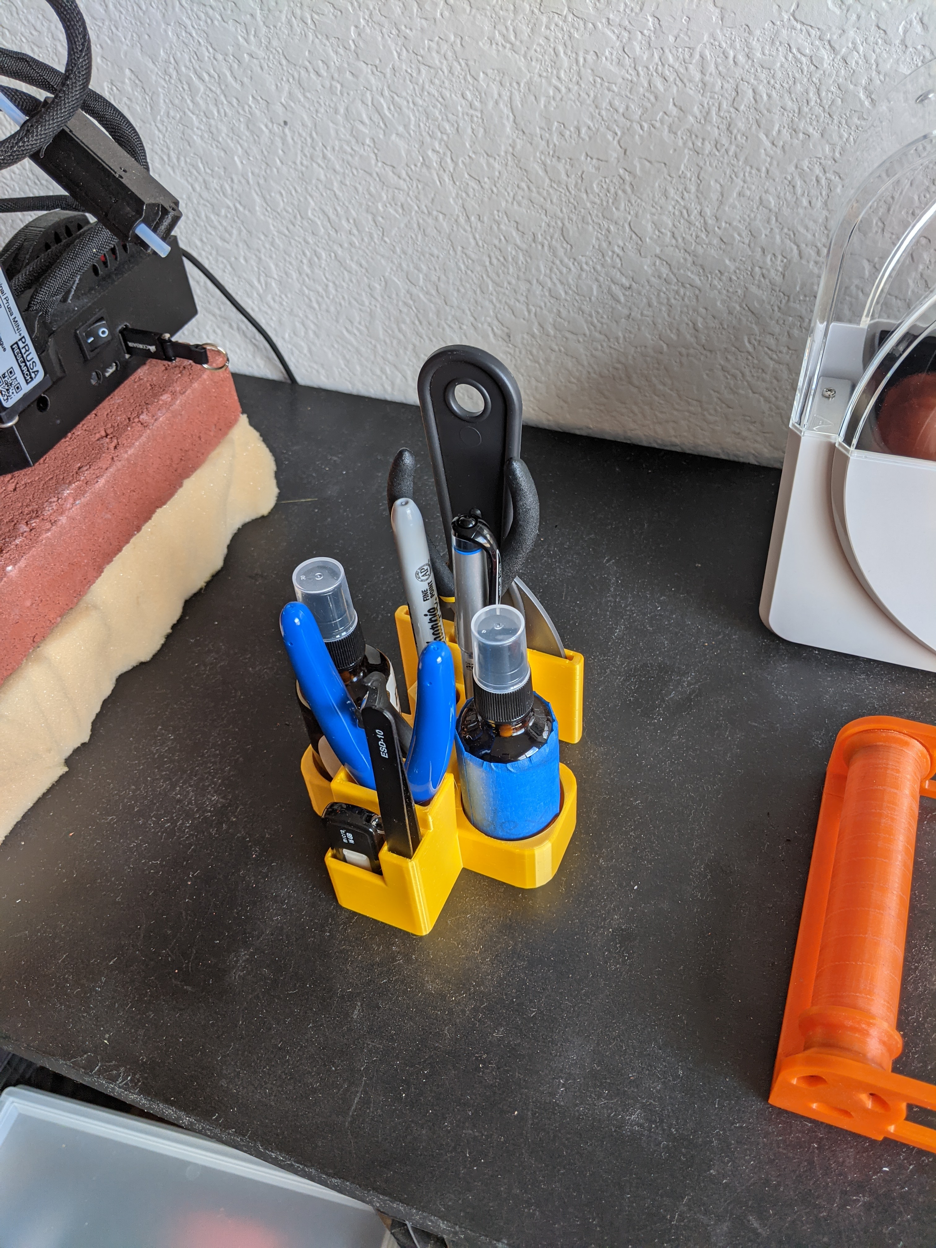Miniatura 3 do modelo 3D 3D Printer Tools holder