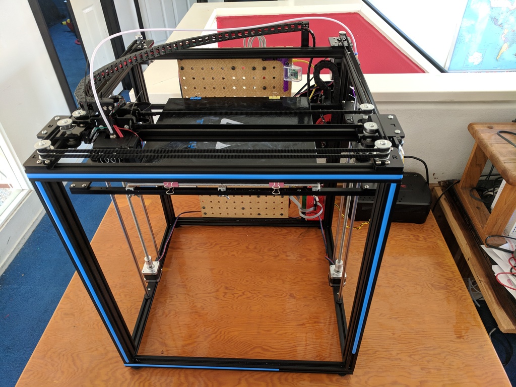 Pegboard upgrade for TronXY X5S
