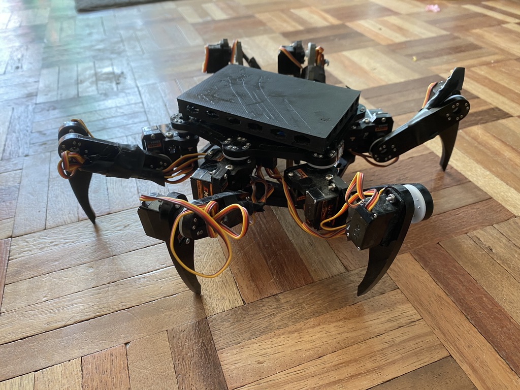hexapod basic freenove cover\mounting platform