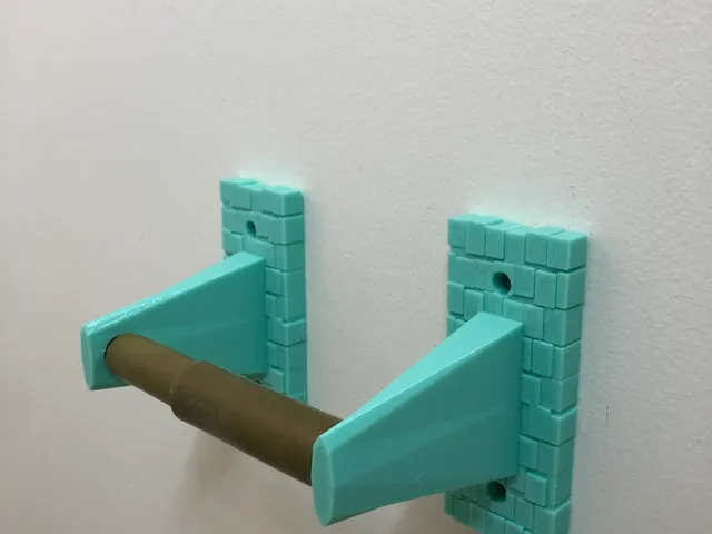 Toilet paper holder extender