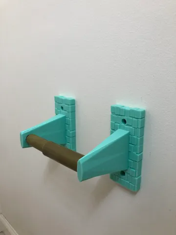 Toilet paper holder extender