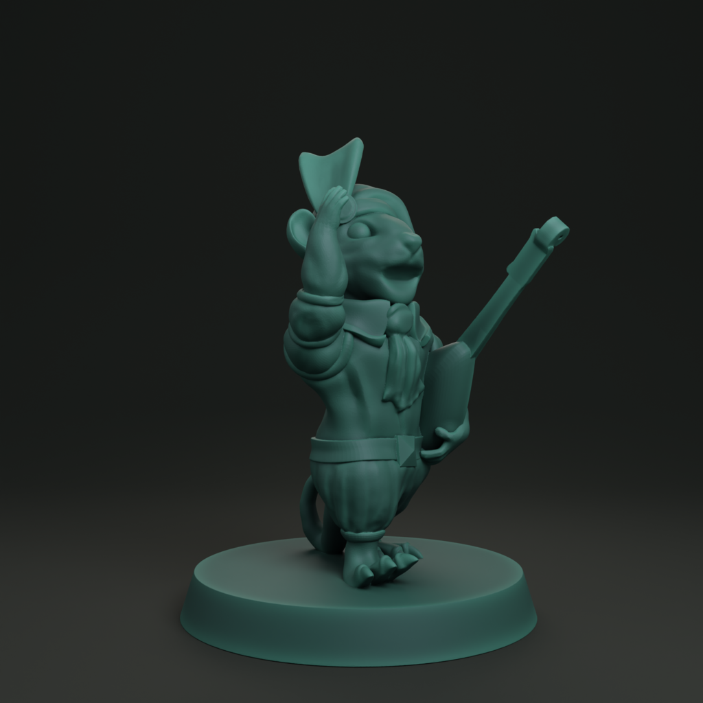 Mouseling bard FDM supportless