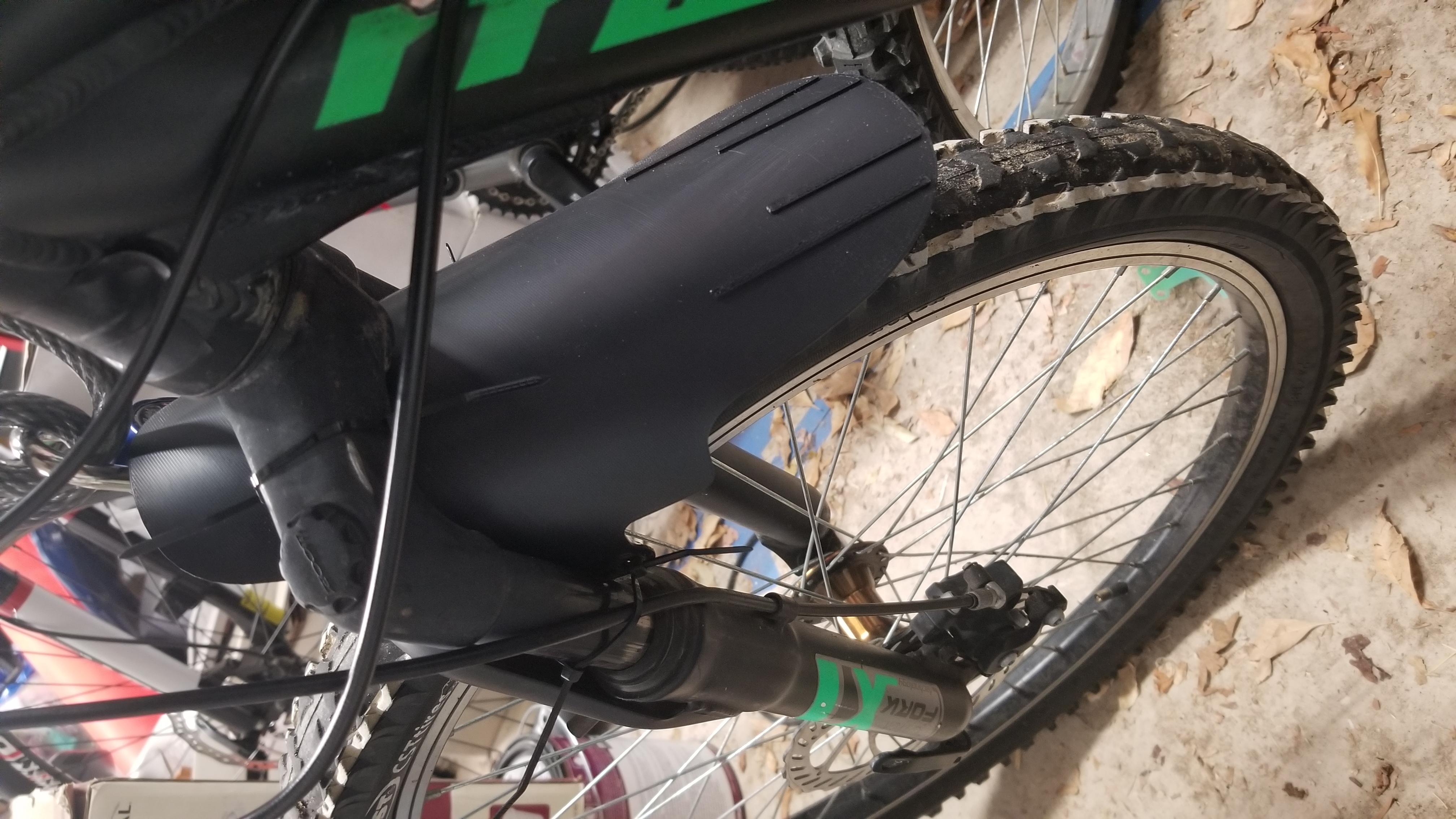 #0045 Bicycle Mud Guard (front wheel)