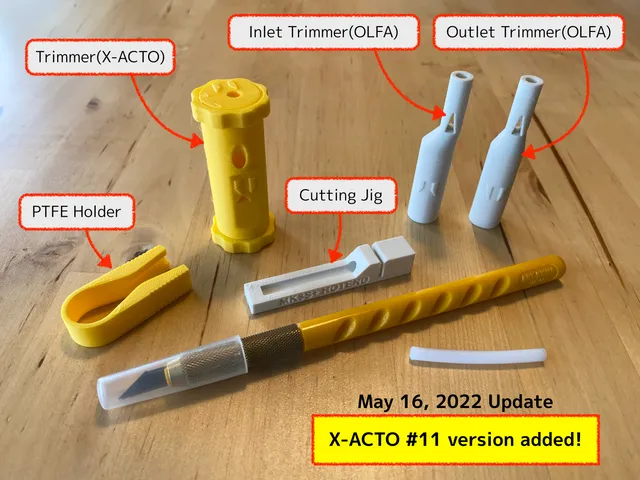 Hotend PTFE tube trimmer for i3 MK2.5S/MK3S/MK3S+