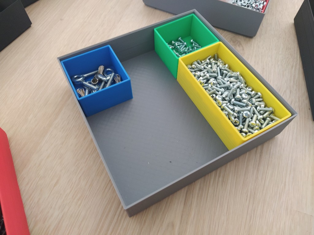 Miniatura 3 do modelo 3D KraBox - stackable boxes
