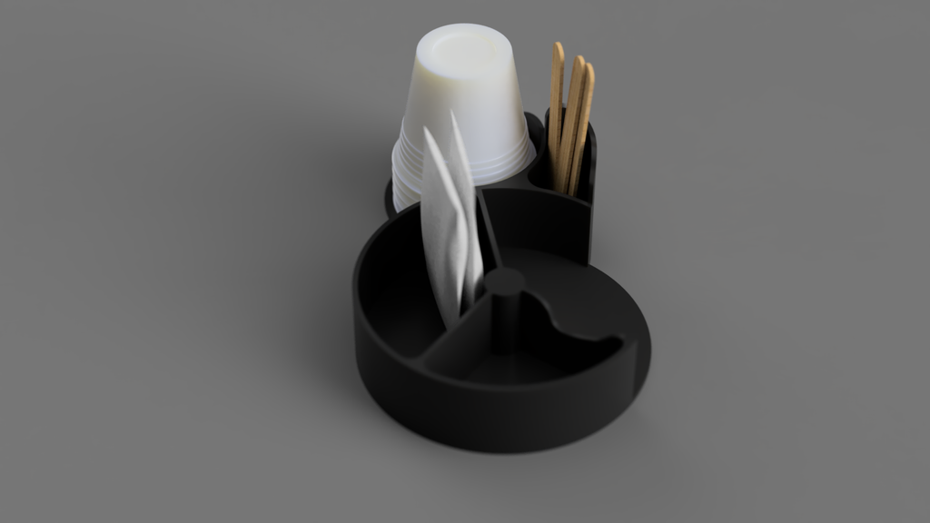 Kit for Caffè accessories V2 mini: sugar, spoon and cup (porta zucchero, palette e zucchero)
