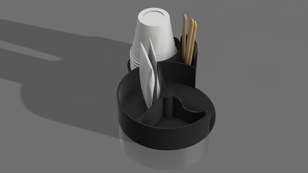 Kit for Caffè accessories V2 mini: sugar, spoon and cup (porta zucchero, palette e zucchero)