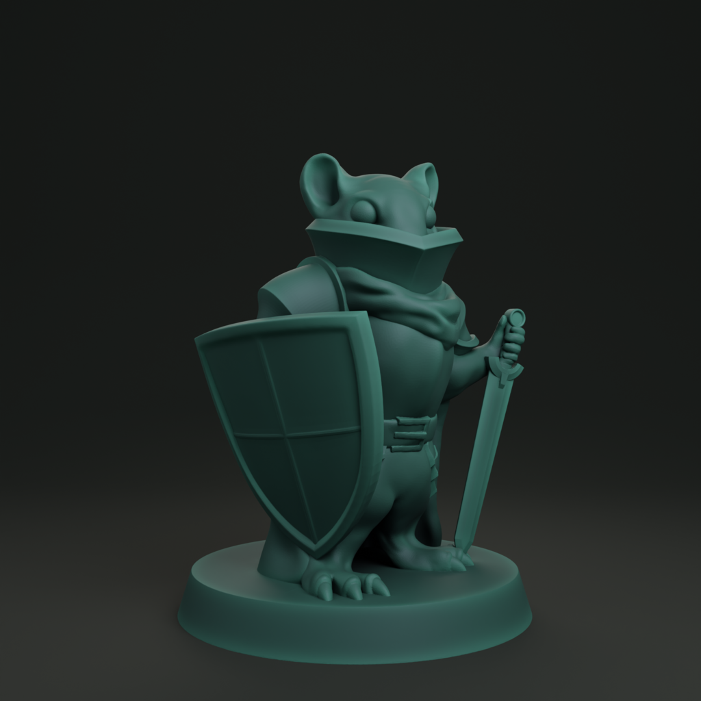 Mouseling Paladin FDM supportless
