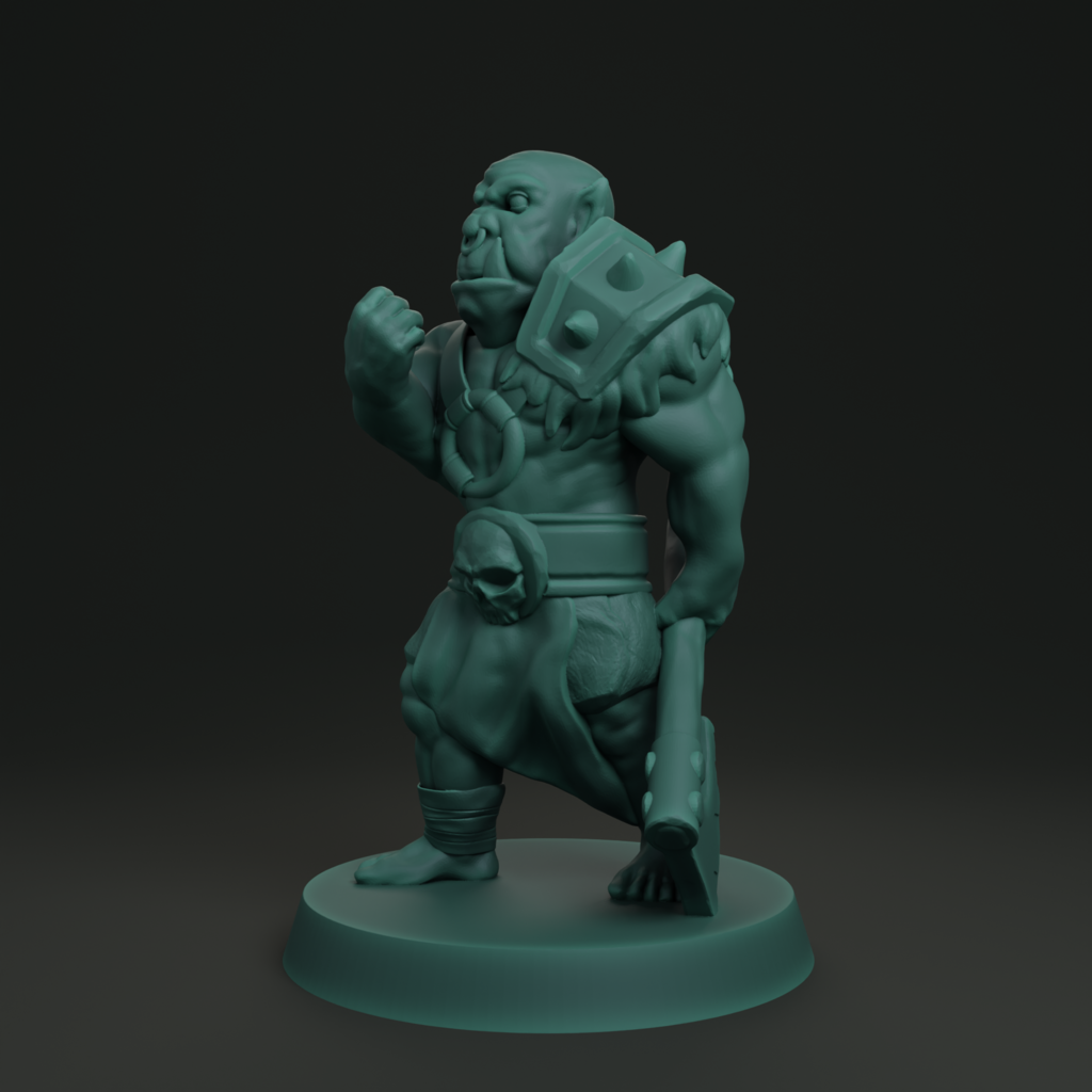 Orc grunt FDM supportless