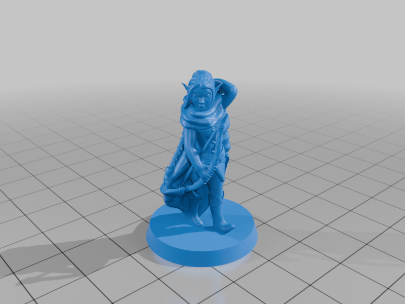 Elf ranger FDM supportless