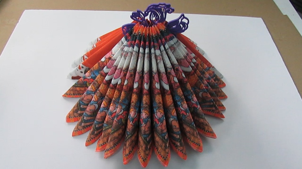 napkin holder flowers