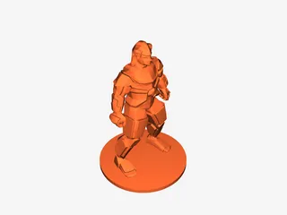 画材 Golem footprints 画材 Golem footprints 👹 Stone Golem Figurine for 3D