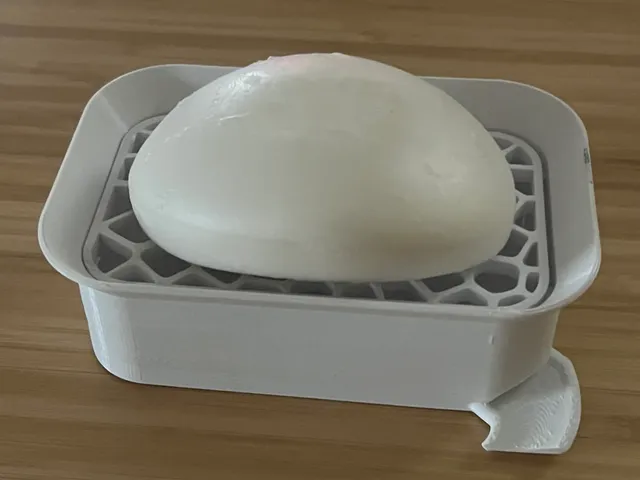 Yet Another Soap Dish w/Drain & Flared walls